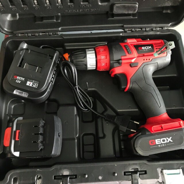 Máy khoan pin GEOX -12v