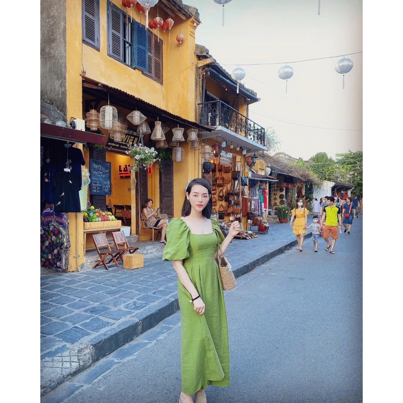 Váy chun lưng dáng dài ❤️ FREESHIP ❤️ hàng Quảng Châu cực đẹp nha.