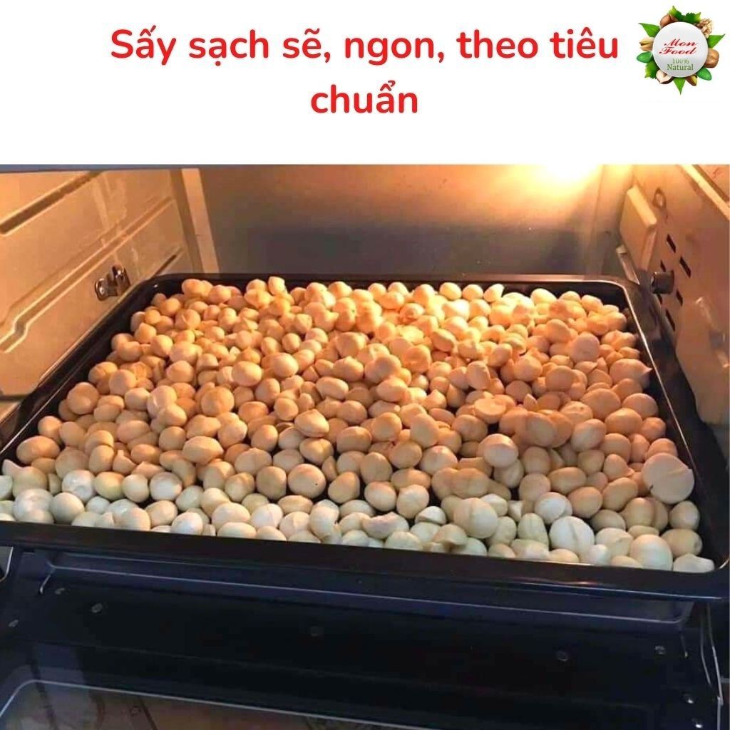 Nhân Macca Cao Cấp Size To, Mẩy, Trắng Thơm, Hạt Macca Tách Vỏ Ngon Giòn, ToFood86