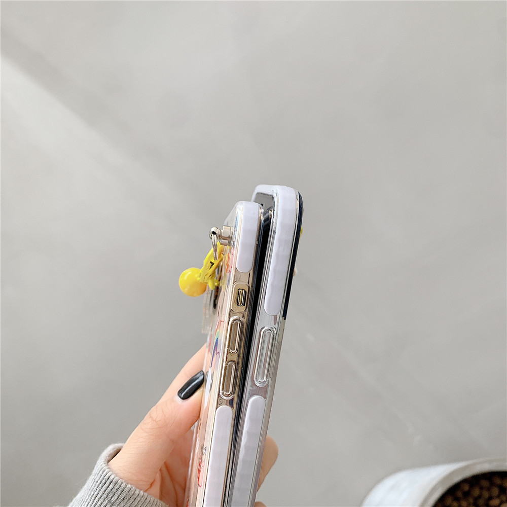 Ốp điện thoại silicon mềm họa tiết gấu hoạt hình cho iPhone 12pro max 12mini 11Pro Max XS Max XR SE 2020 7 8 Plus | BigBuy360 - bigbuy360.vn