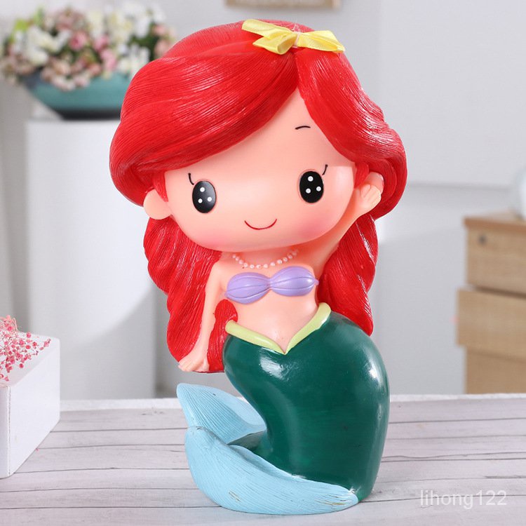 Ống Heo Tiết Kiệm Chống Sốc Hình Công Chúa Dễ Thương Sáng Tạo