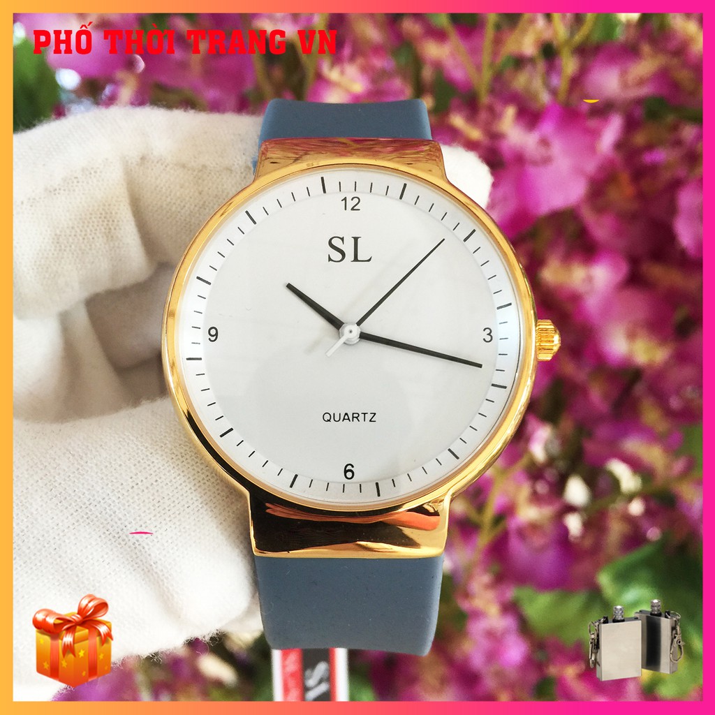 Đồng hồ nữ SL 5290 chính hãng , dây cao su cao cấp , full hộp, thẻ bảo hành 3 năm, mặt Sapphire chống nước, chống xước | BigBuy360 - bigbuy360.vn