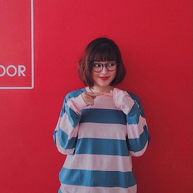 ‼️SWEATER SỌC HỒNG XANH❗️❗️