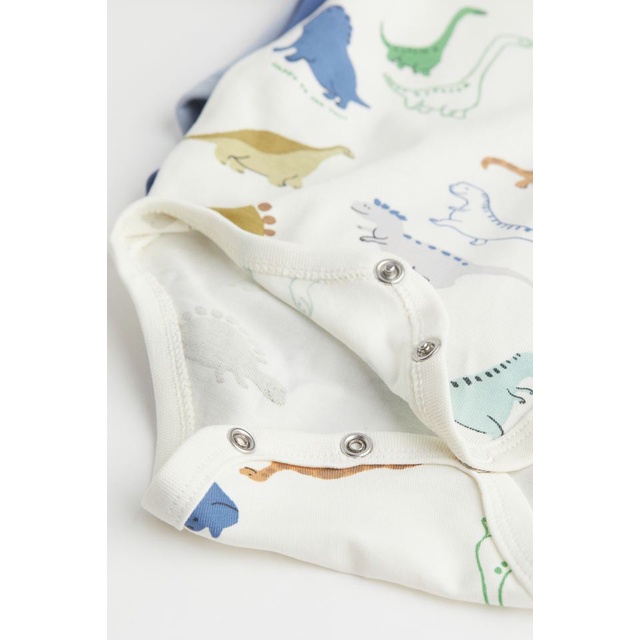 Set 3 bodychip cộc tay HM UK/US chính hãng sz 4-6m đến 1.5-2y