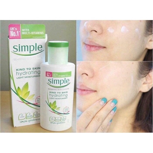 Kem Dưỡng Ẩm Simple Kind To Skin Protecting Light Moisturiser