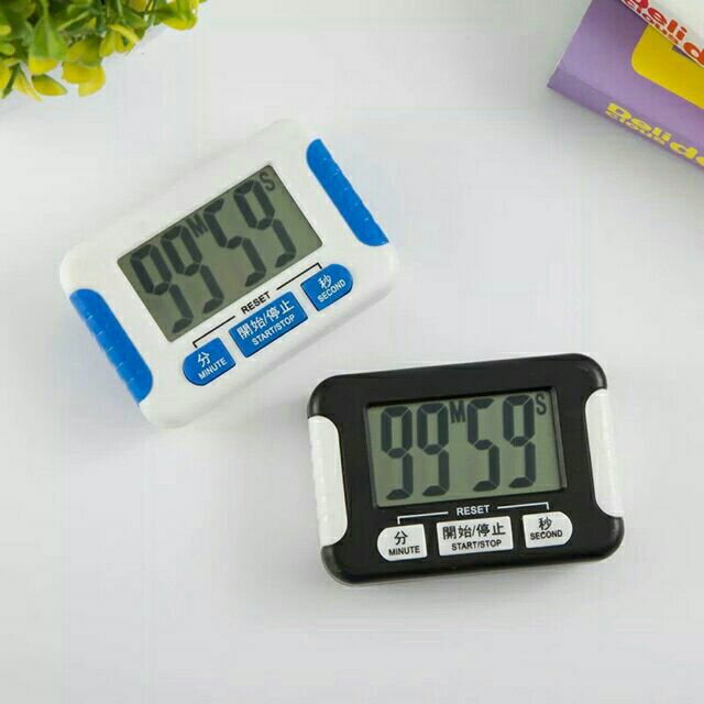 đồng hồ hẹn giờ đếm ngược nhà bếp Digital Countdown Timer Kitchen Timer Alarm Clock Interval