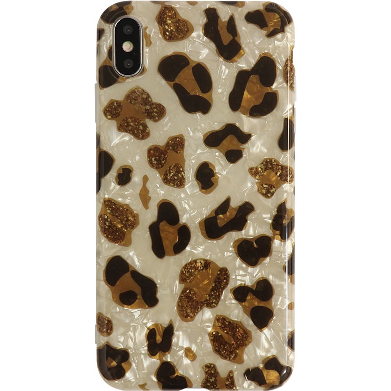Ốp điện thoại in họa tiết da báo cho Iphone Xs Max | BigBuy360 - bigbuy360.vn