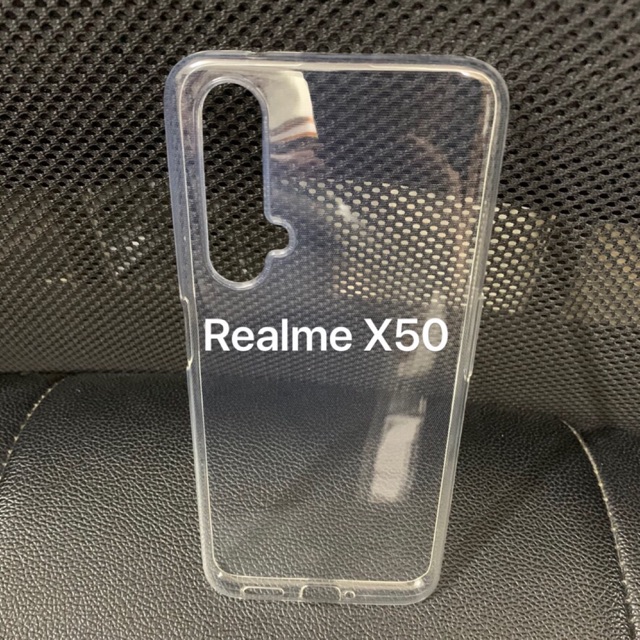 Ốp lưng Silicon cho Oppo Realme X50, trong suốt