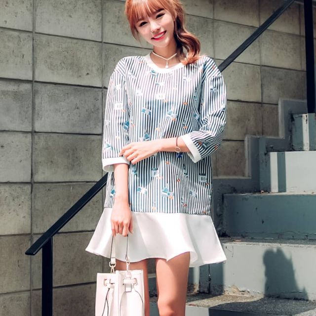 ( HÀNG CÓ SẴN ) Đầm dáng xòe Dowisi Ms 56 | BigBuy360 - bigbuy360.vn