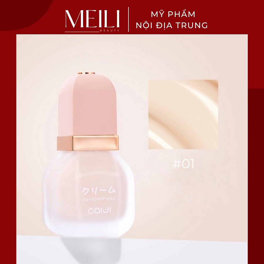 Kem Nền Dưỡng Ẩm Mỏng Nhẹ Kiềm Dầu Nâng Tông Caiji - Meili Beauty