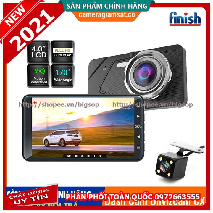 [FLASHSALE] Camera hành trình Onviz Việt Nam FULL HD 1080P màn hình chuẩn 4 inh IPS, quay trước sau chính hãng