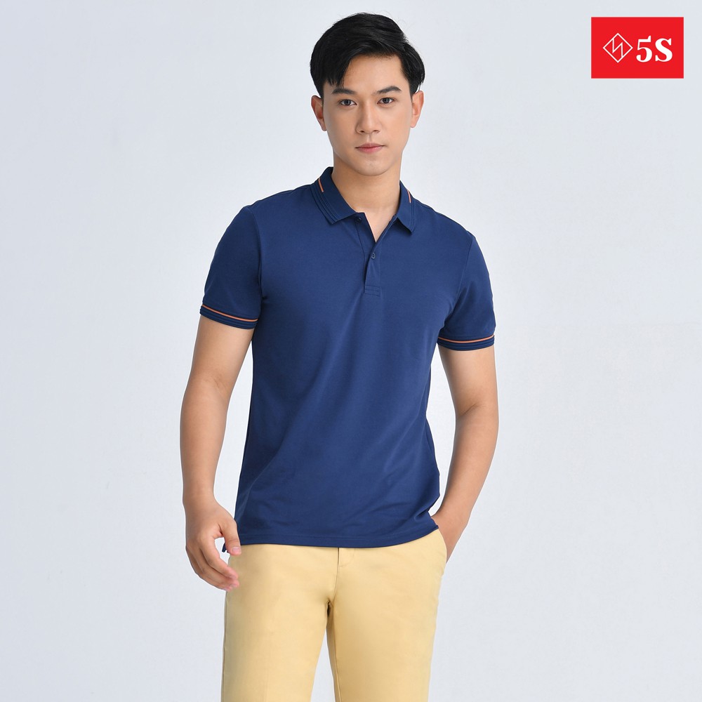 [MUA 2 GIẢM 30K] Áo Thun Nam Cổ Bẻ 5S (4 Màu) Chất Liệu Thun Cao Cấp, Phom Dáng Trẻ Trung, Nam Tính | BigBuy360 - bigbuy360.vn