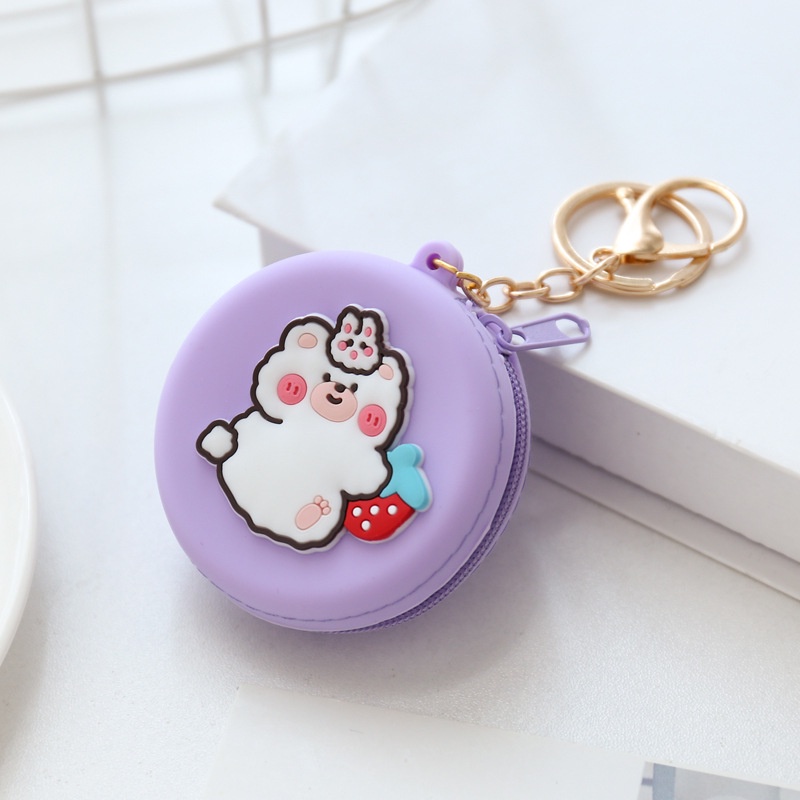 Ví Đựng Đồ Cá Nhân Bằng Silicon Hình Dễ Thương Nhiều Màu KUMI STORE