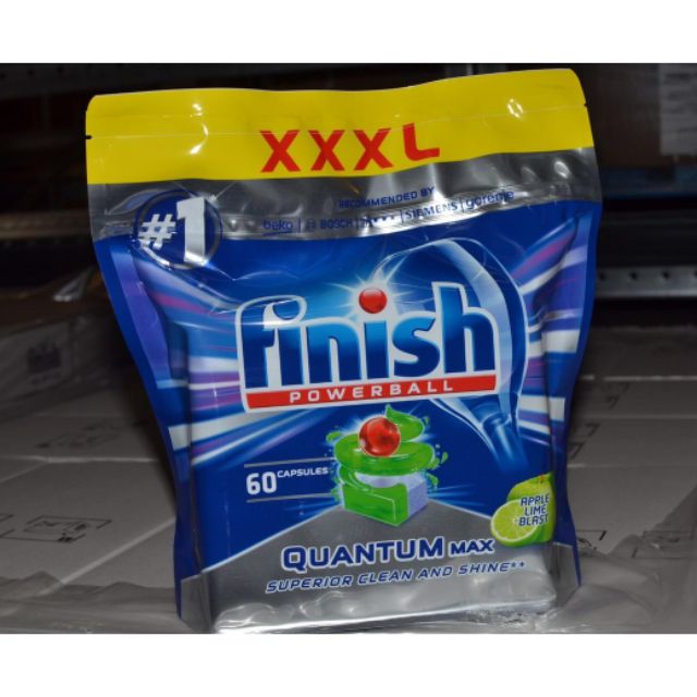 Viên rửa bát Finish Quantum max 60 viên