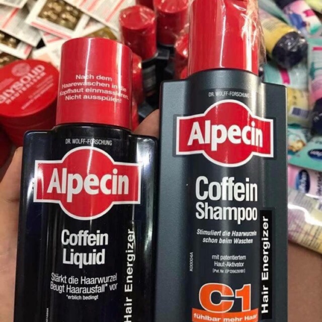 Dầu gội dưỡng tóc ALPECIN, dầu gội chống rụng tóc và kích thích mọc tóc, cam kết chính hãng