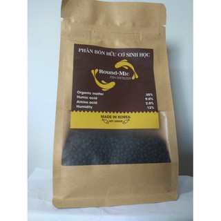 Phân bón hữu cơ sinh học round mic - gói 300 gram