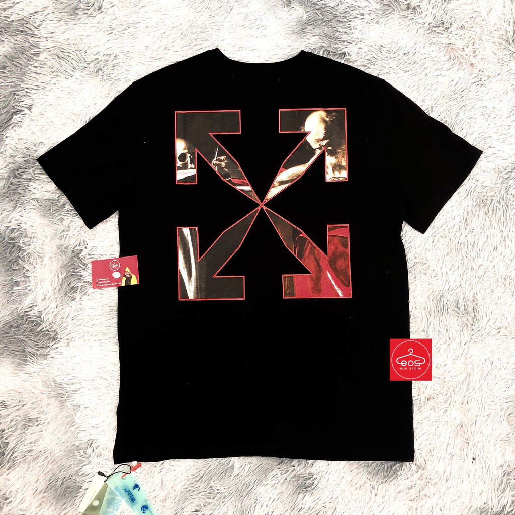 Áo thun OFF - WHITE Caravaggio painting  Bản cao cấp nhất