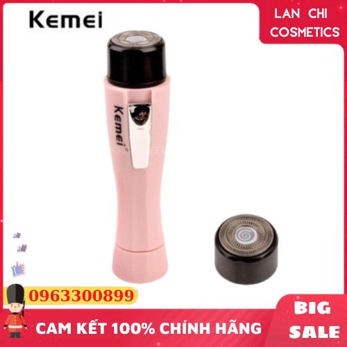 Máy Cạo Lông Nách Kemei km-1012 - Wax lông, tẩy lông nhanh trong vòng 3 phút [BẢO HÀNH 3T]