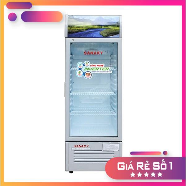 [HÀNG CHÍNH HÃNG] Tủ mát Inverter Sanaky VH-258K3 dung tích 250 lít