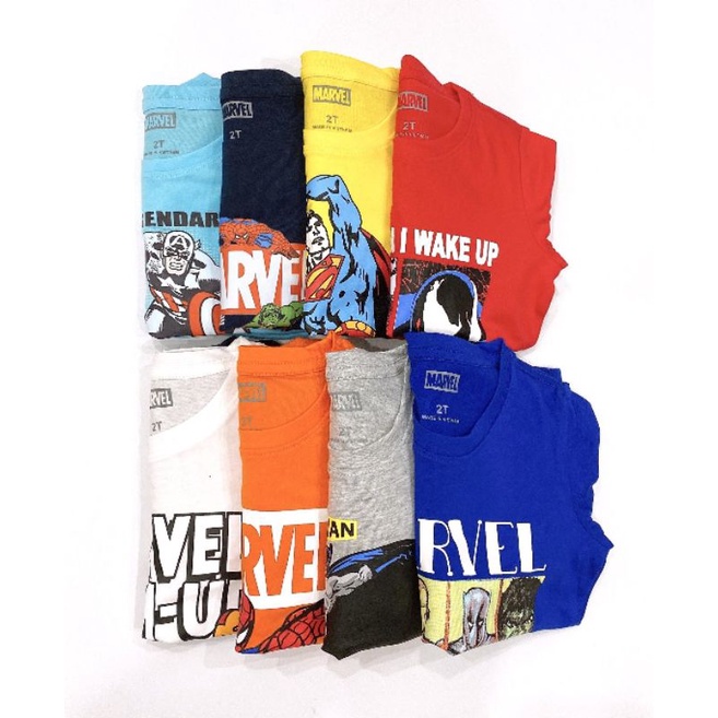 Bộ Marvel bé trai 1-7y