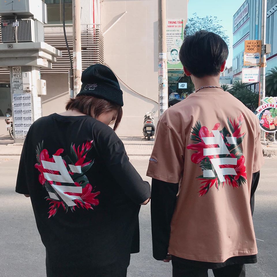 Áo thun cotton Flagger Blooming UNISEX - YÊU LÀ ĐỦ | BigBuy360 - bigbuy360.vn