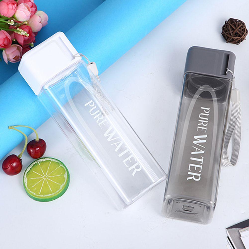 YIYU Bình Nước Cầm Tay Hình Vuông Dung Tích Lớn An Toàn Không Mùi