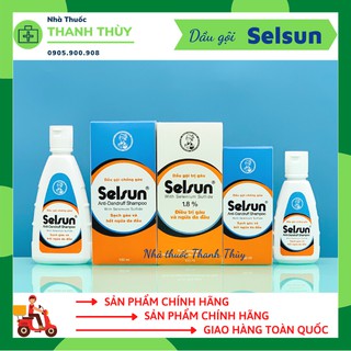 Dầu Gội Ngăn Ngừa Gàu Và Ngứa Da Đầu SELSUN  50ml, 100ml