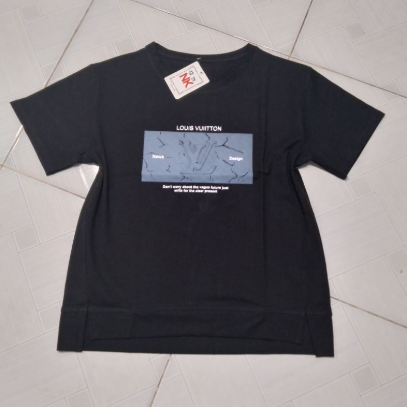 Áo thun nữ cổ tròn chất vải cotton 100% thoáng mát thoải mái (size 47-65kg)