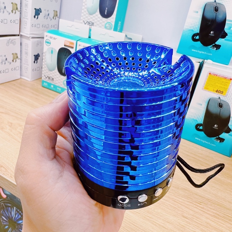 Loa Bluetooth Giá Rẻ Mini AK-889 Có Khe Để Điện Thoại