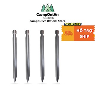 Đồ cắm trại campout cọc lều cắm trại du lich dã ngoại Nemo nhôm bền A263