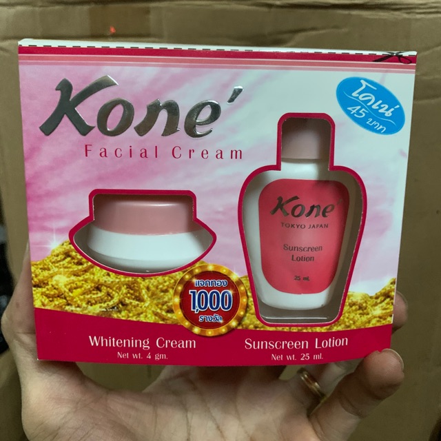 Kem làm trắng mịn da Kone