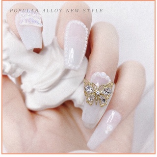 [Charm nail HOT] Set charm gấu,bướm,nơ gắn móng