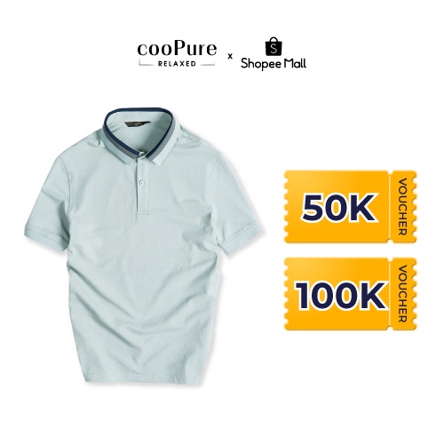Áo polo nam cooPure chất vải cotton thoáng mát phong cách basic NO.1301 ( 4 màu)
