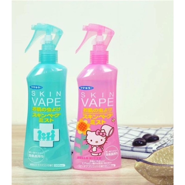 Xịt Chống Muỗi Skin Vape 200ml cho bé ( Hàng Chuẩn Nhật )