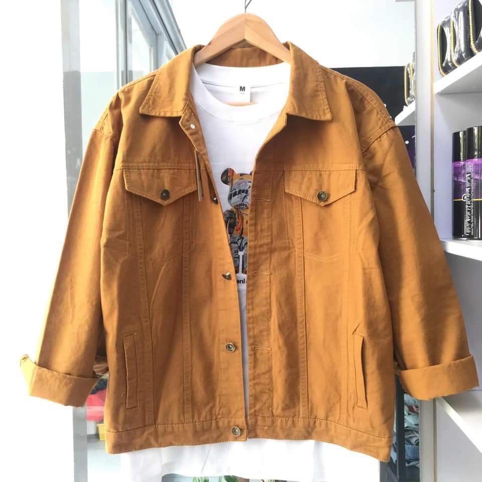 ÁO KHOÁC KAKI UNISEX NHIỀU MÀU