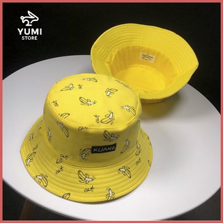 [HOT] 🍌Mũ bucket HOA QUẢ cực cute 🌈 Mũ vành ngắn ulzzang Hàn Quốc