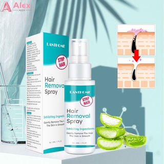 (Hàng Mới Về) Chai Xịt Tẩy Lông Toàn Thân Thành Phần Lô Hội Tự Nhiên Dưỡng Ẩm 50ml