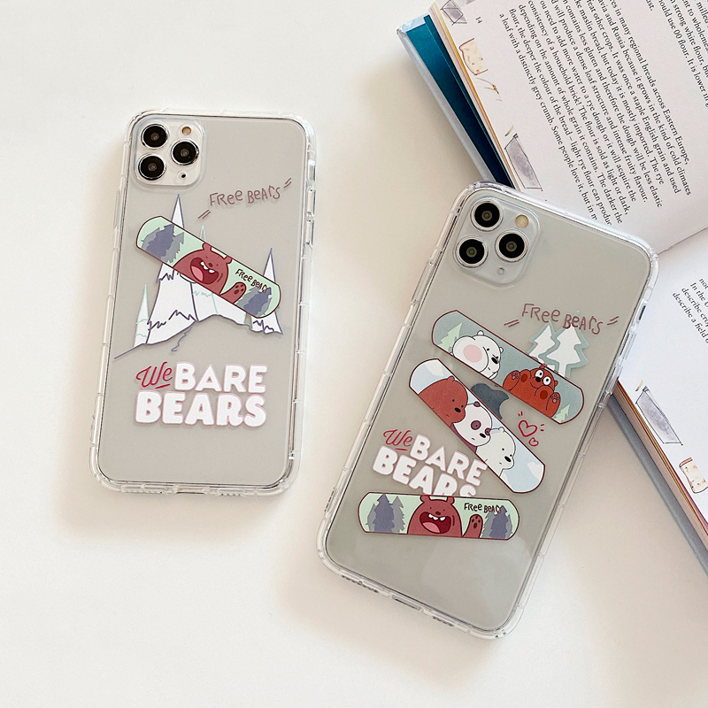 Ốp lưng Samsung Galaxy A10 A20 A30 A50 A30S A50S A70 A70S A7 2018 A750 A51 A71 A21S J7 Prime Vỏ bọc điện thoại TPU hình gấu mềm dễ thương | BigBuy360 - bigbuy360.vn