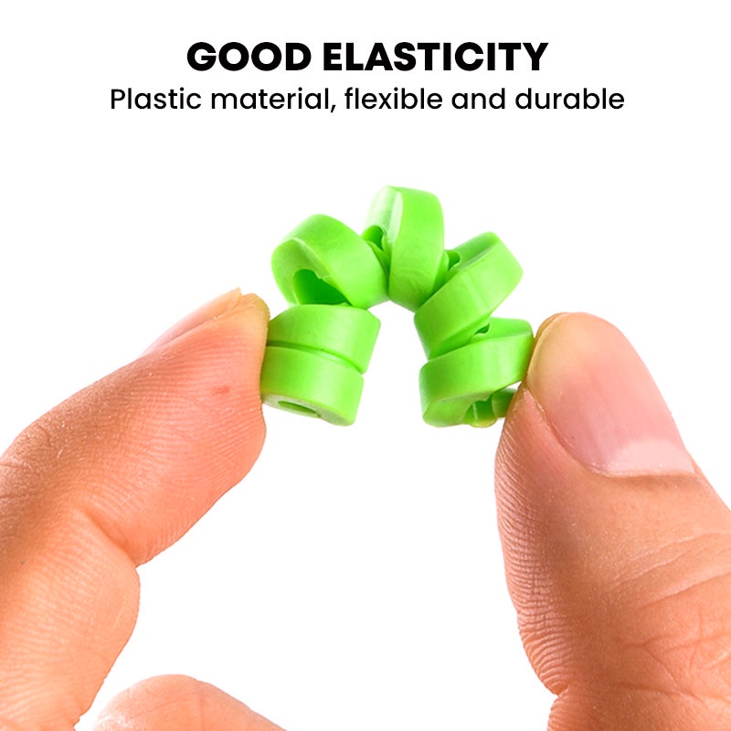 Dụng Cụ Quấn Bảo Vệ Dây Cáp Bằng Silicone Nhiều Màu