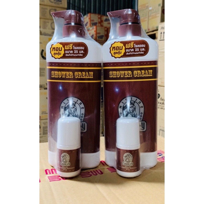 [hàng chính hãng]Sữa tắm Con Ngựa Top Country Thái Lan 500ml HÀNG LOẠI I có tặng kèm