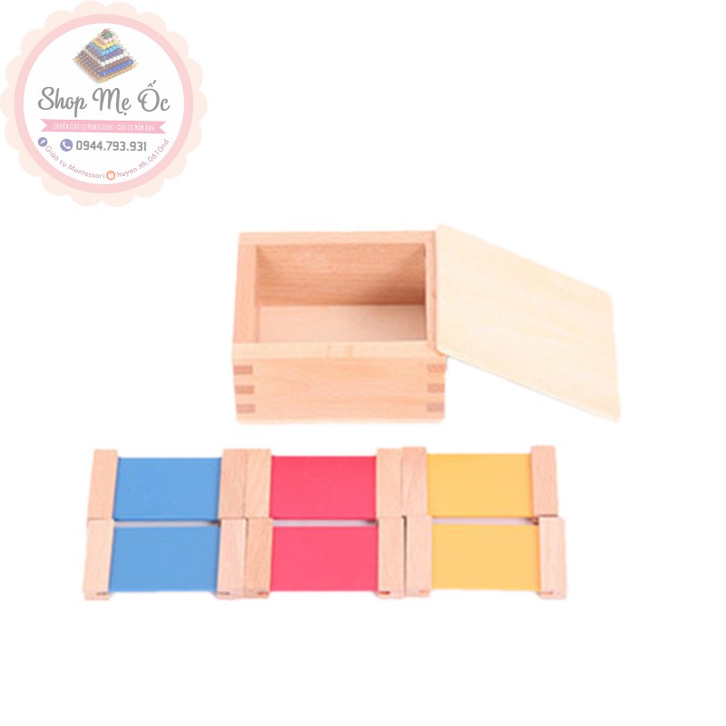 Giáo cụ Montessori - Bảng màu số 1