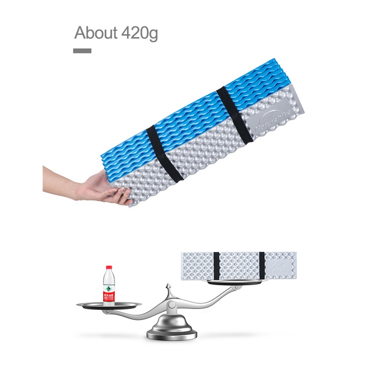 Đệm Xốp Cách Nhiệt Dã Ngoại Gấp Gọn Naturehike NH19QD008