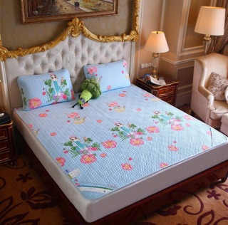 Chiếu lụa Tencel 2D -> hàng loại 1 -> inbox chọn mẫu