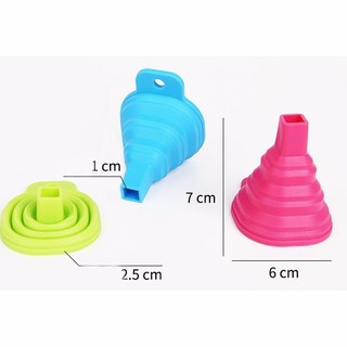 【COMBO 3/5 CÁI】Phễu đa năng gấp gọn silicon C20