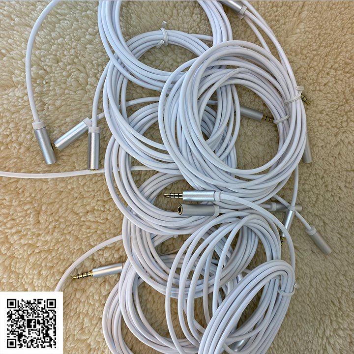 Dây nối dài âm thanh loa tai nghe chuẩn chân 3.5mm dài 1.8m hàng cao cấp new