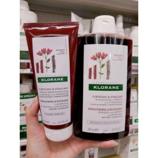 Bộ dầu gội và xả KLORANE rụng và kích thích mọc tóc