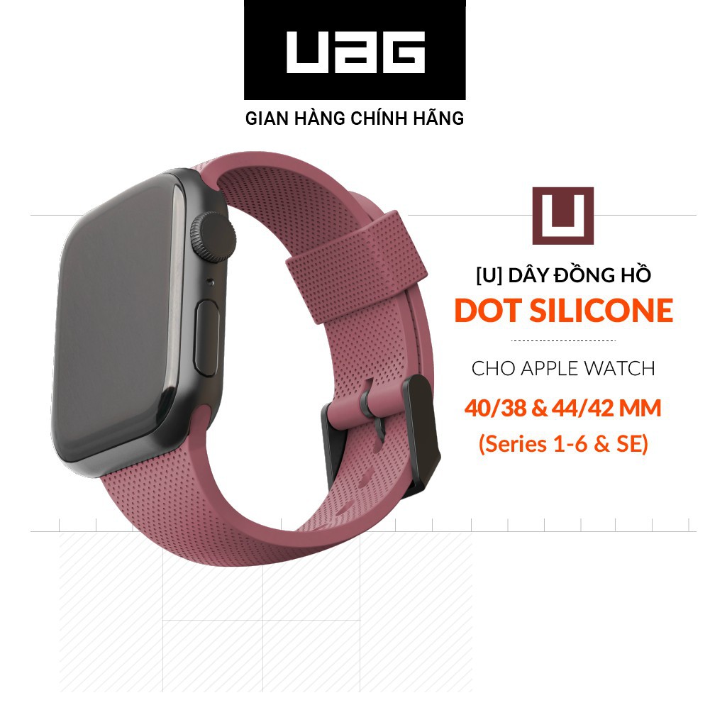 [U] Dây đồng hồ UAG Dot Silicone cho Apple Watch Size 40mm va 44mm