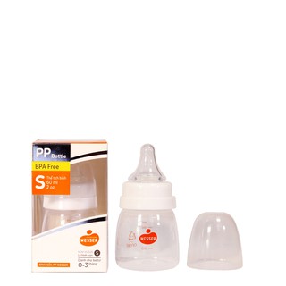 BÌNH SỮA PP WESSER CỔ HẸP 60/140/250ML