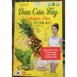 Thạch Dứa Cần Tây Collagen GIảm Cân, Làm Đẹp
