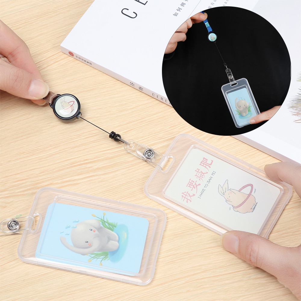 Bao đựng thẻ ID/ thẻ tín dụng đa năng kiểu hoạt hình đáng yêu cho nam và nữ